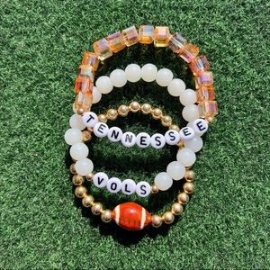 Tennessee Vols Game Day Bracelet Stack